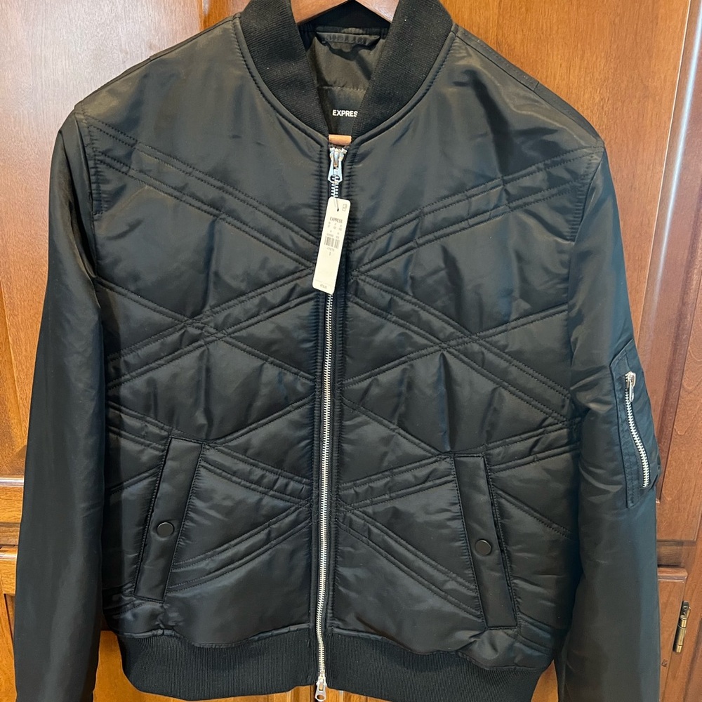 NEW - Express Quilted Bomber Jacket